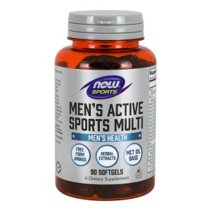 NOW Sports Men's Active Sports Multi - 90 Softgels