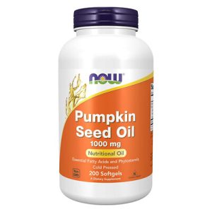 NOW Pumpkin Seed Oil 1,000 mg - 200 Softgels